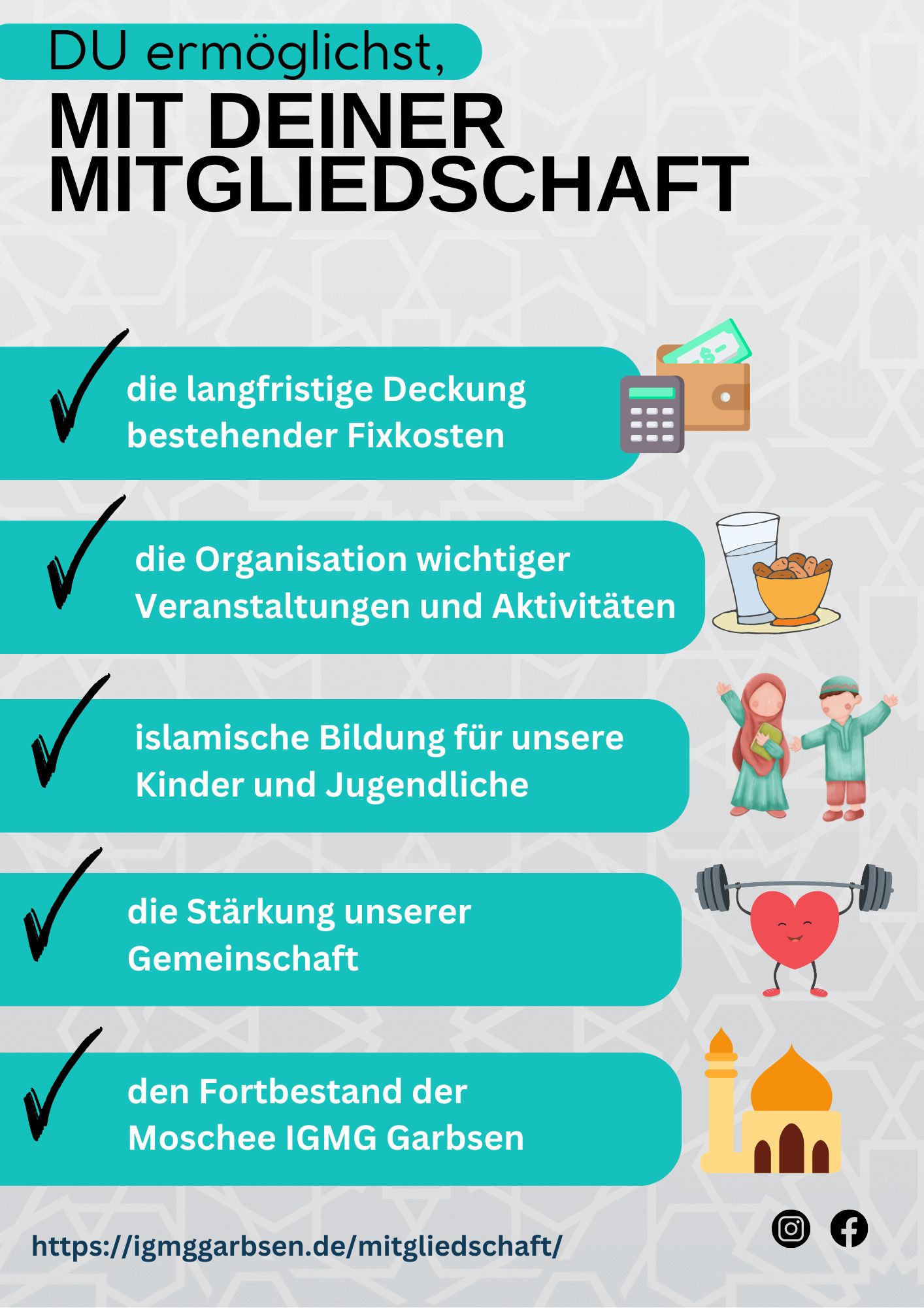 Warum Mitglied werden? IGMG Garbsen Mitgliedschaft